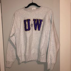 🐺 UW HUSKIES Champion sweatshirt